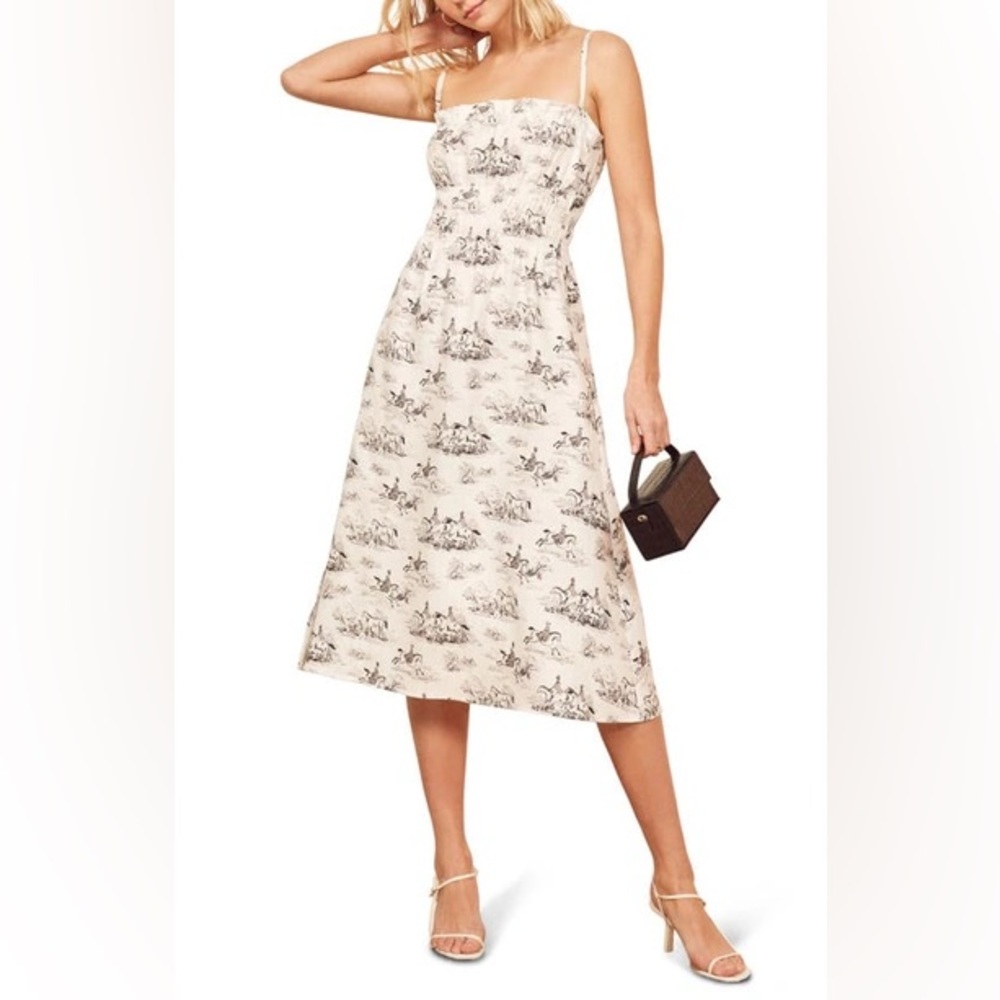 Reformation Faust A-line Dress